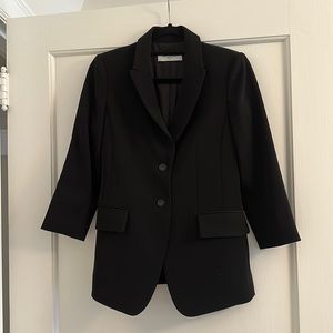 MM LaFleur Black 2-button Blazer Size 0